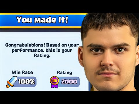 I Got a 100% WIN Rate with this BROKEN Deck!!