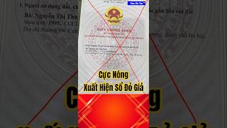 Xuất Hiện Sổ Đỏ Giả Tại Hà Nội