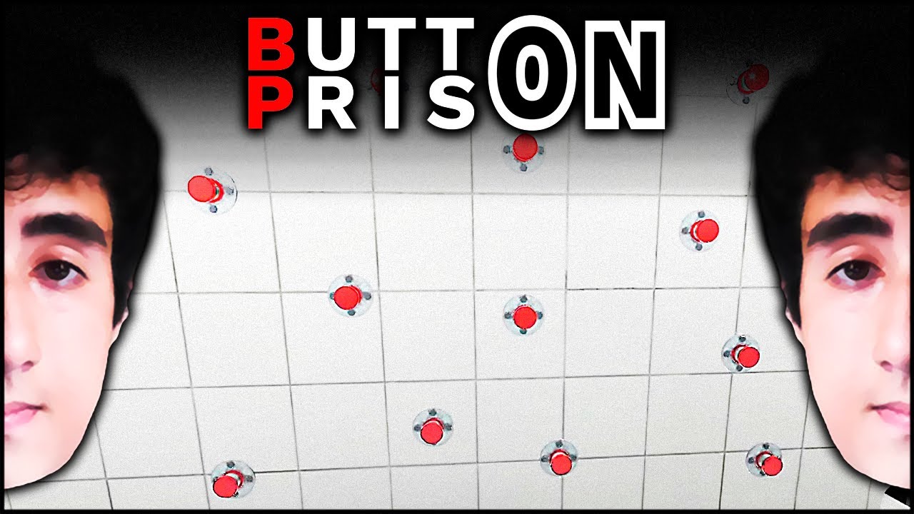 Uma sala CHEIA DE BOTÕES 🔴 BUTTON PRISION | Felps