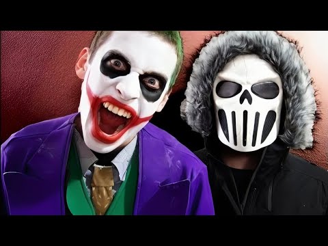 Joker vs Punisher In Real Life Superhero Movie