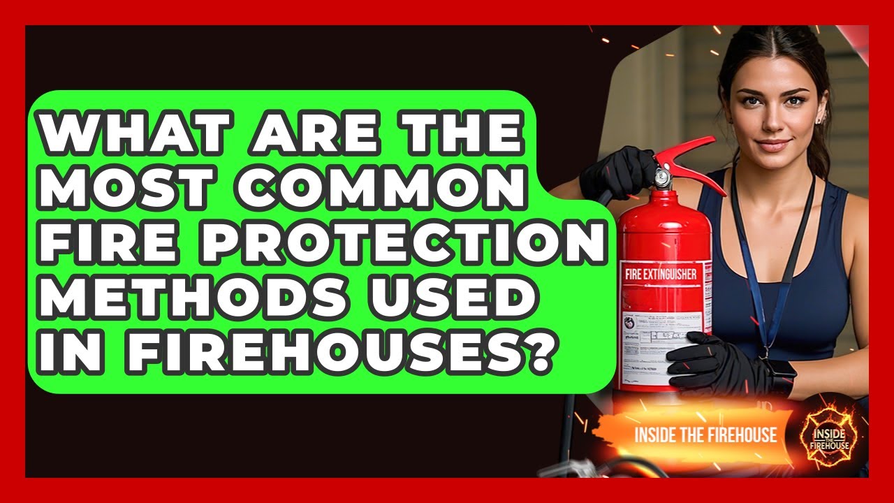What Are the Most Common Fire Protection Methods Used in Firehouses? | Inside the Firehouse