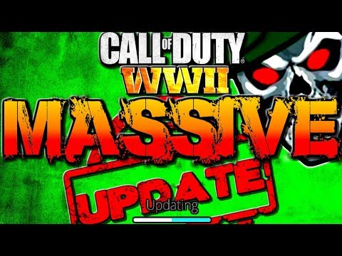 NEW COD WW2 PATCH NOTES 1.08 - HUGE WEAPON CHANGES CALL OF DUTY WW2 FG42 NERF, MP40 BUFF UPDATE!
