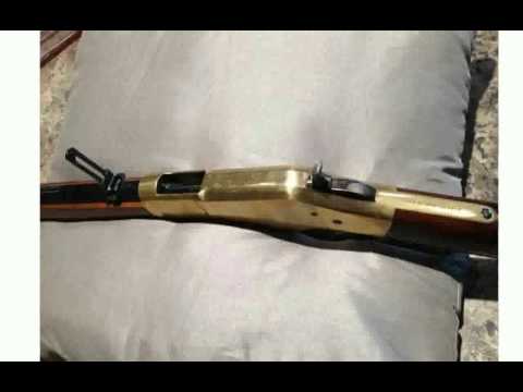 Cimarron 1866 Yellowboy Carbine With Saddle Ring  32 WCF Rifle - Features