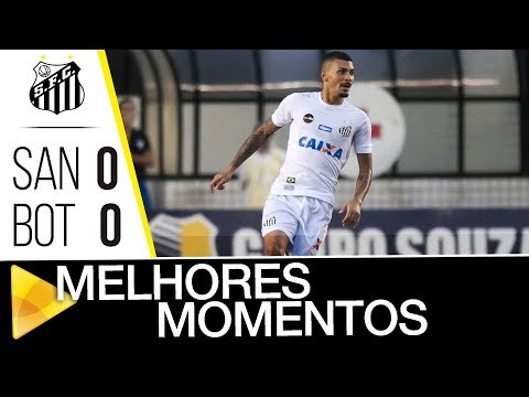 Santos 0 (3) x 0 (1) Botafogo-SP | MELHORES MOMENTOS | Paulistão (21/03/18)