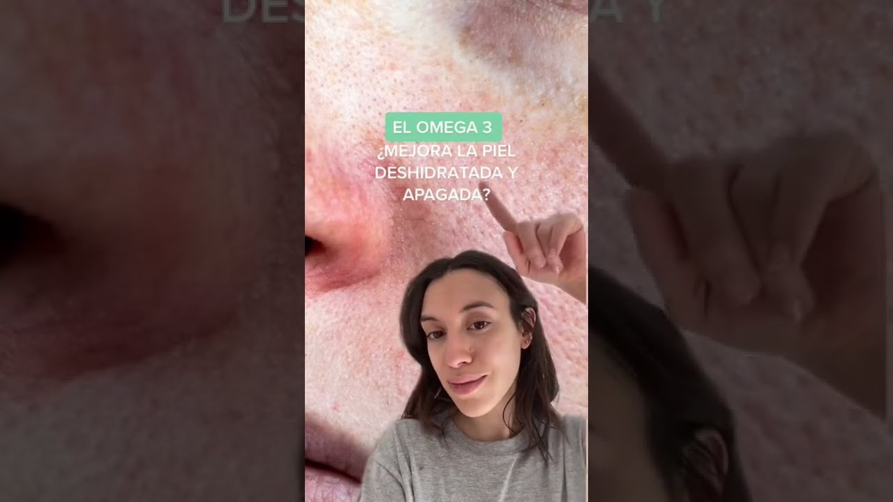 ¿Omega 3 para la piel ¡Sí! #shorts