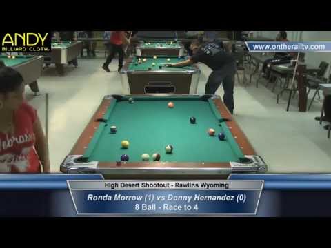 Ronda Morrow vs Donny Hernandez - 2015 HDS 8 Ball