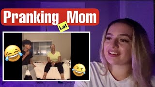 PRANKING MOM COMPILATION PT.2🤣🤣🤣🤣🤣🤣🤣🤣🤣🤣 REACTION