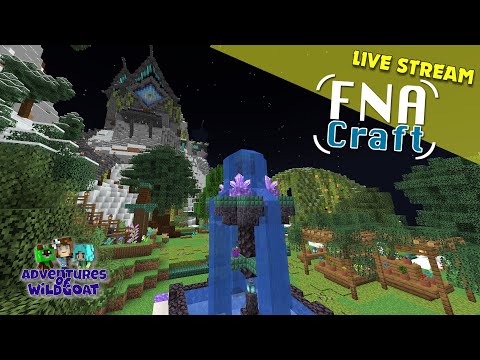 Adventure and House Tours - FNACraft Live Stream - Public Minecraft Server