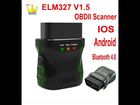 Bluetooth OBD2 сканер для iOS, iPhone и Android. Автомобильный сканер OBDII для диагностики автомобилей 1996 года выпуска и новее - фото 1 - id-p3100945153