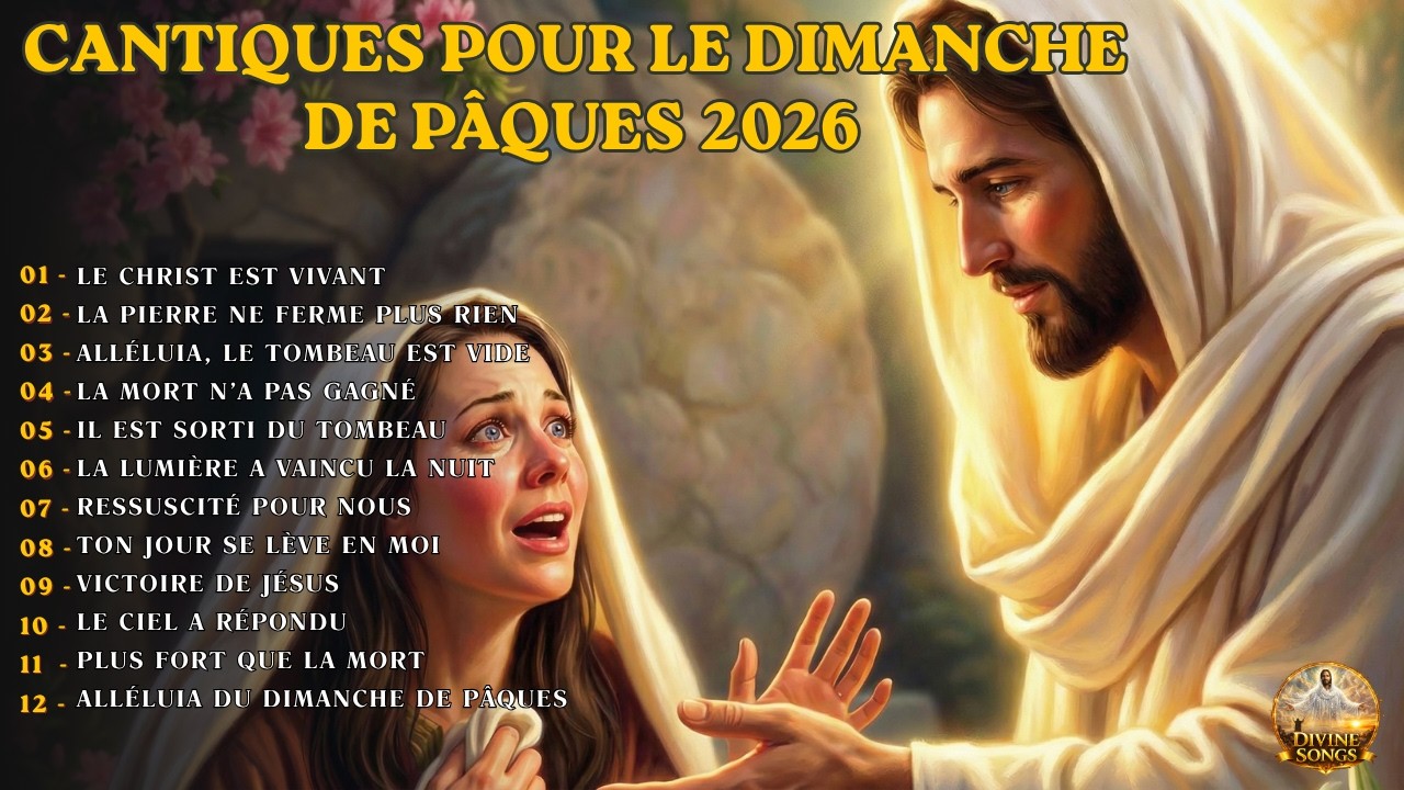 DIMANCHE DE PÂQUES 2026 | Chants Catholiques Français de Résurrection