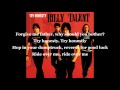 Billy Talent - Try Honesty lyrics
