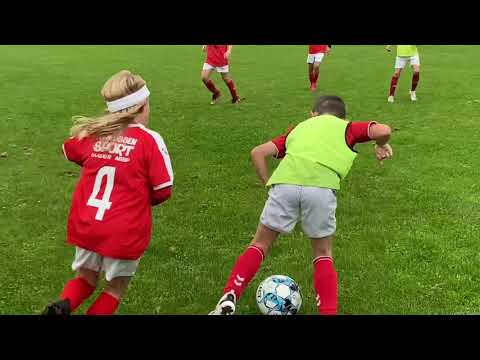 Aarup BK U10 træningskamp mod BBB