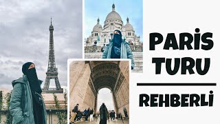 PARİS VLOG 1 | Rehberli Gezi Farkı | Tur Masrafı | Otel | Şanzelizede Helal Rest