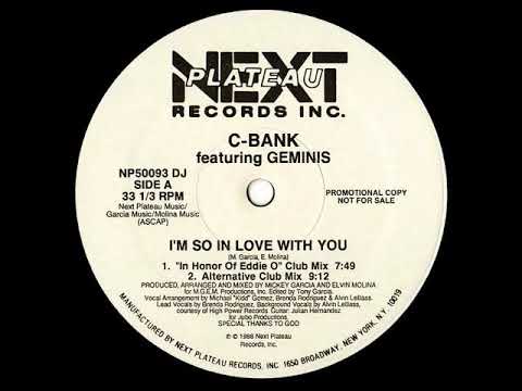 C-Bank Feat. Geminis - I'm So In Love With You (Alternative Club Mix) (Remastered)