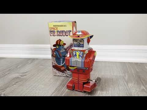 Mechanical Space F.D. Robot minty Original