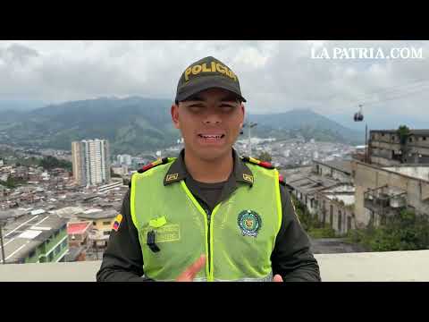 Acción de auxiliar de Policía en Manizales: frustra hurto y detiene a ladrón con ayuda de comunidad