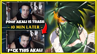 Tyler1 Trash-Talked my Akali, So I Stomp him until he rage-mutes me - League of Legends