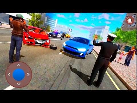 Patrol Police Job Simulator - Drive Police Car Around Town - Cop Games - Andro Kids