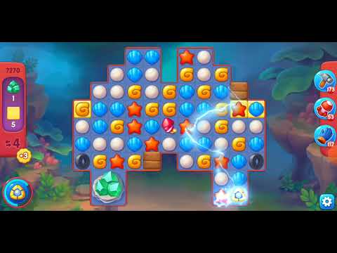 Fishdom. 7270 hard level no boosters and diamonds