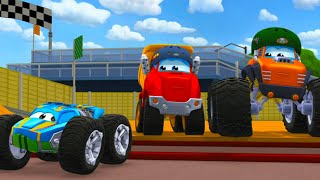 Dancing Cars and Stunt School | Car Cartoons for Kids | The Adventures of Chuck & Friends