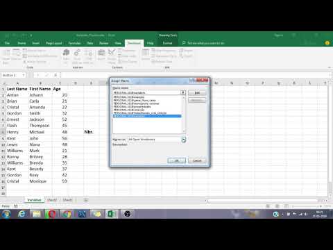 VBA - Variables Practice_Retrieve_Names and Ages