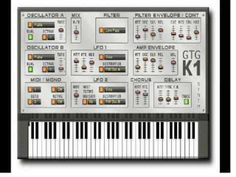 Moog modular -V2  Bizune  GTG K1