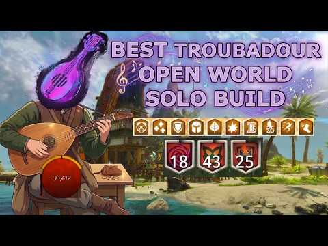 Guild Wars 2 : Best Troubadour Open World Solo Build