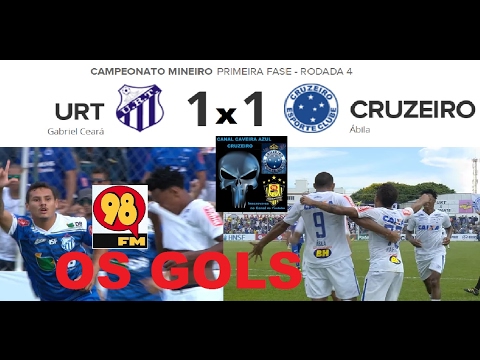 GOLS de URT 1 x 1 CRUZEIRO Narração Albertinho Lombriga 98FC 98FM 98Live Mineiro 2017 4ª Rodada