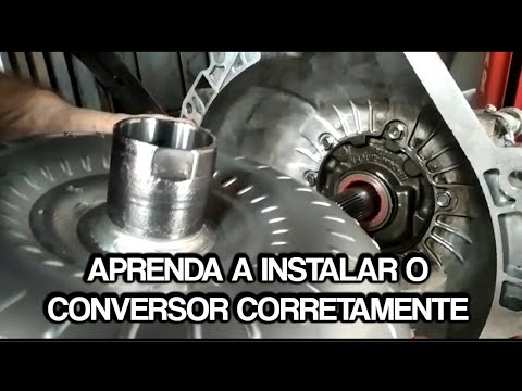 AUTOMATIC TRANSMISSION TORQUE CONVERTER: LEARN HOW TO CORRECTLY FIT IT INTO THE GEARBOX