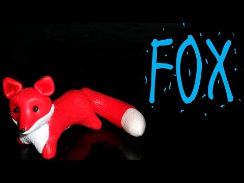 POLYMER CLAY FOX - TUTORIAL