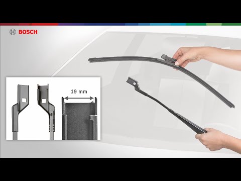 Top Lock Large Connection - How to Install Bosch Evolution Wiper Blades