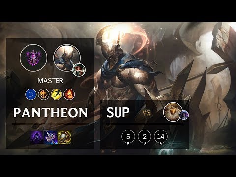 Pantheon Support vs Bard - EUW Master Patch 10.7