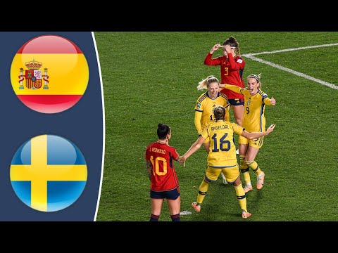 Spain vs Sweden | Women’s Nations League Highlights – Intense Clash Before the Semifinal