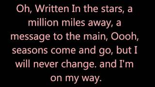 Written In the Stars ,Clean, lyrics