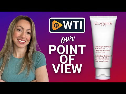 Clarins Exfoliating Body Scrub - WTI product video review
