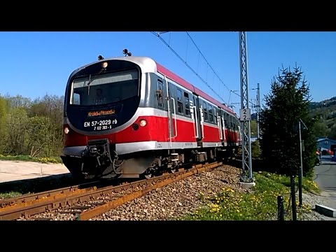 EN57-2029 SPOT REGIO "Kasprowy" relacji Zakopane - Kraków Płaszów