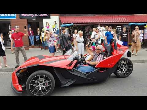 Bike Week Łeba 2019 - Parada przez miasto