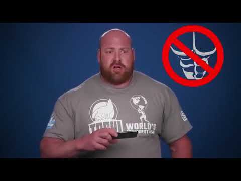 "abs are not a sign of power" -JF Caron