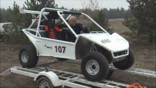 preview picture of video 'Багги 1000 cc, 146 hp. Buggy Bertel (Yamaha FZR ) Полигон в Гоже. www.buggy.by'