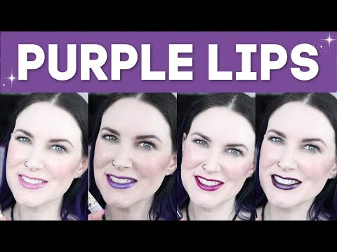 Pretty Purple Lipsticks - Dare to be Bold & Try a Purple Lip! | PHYRRA