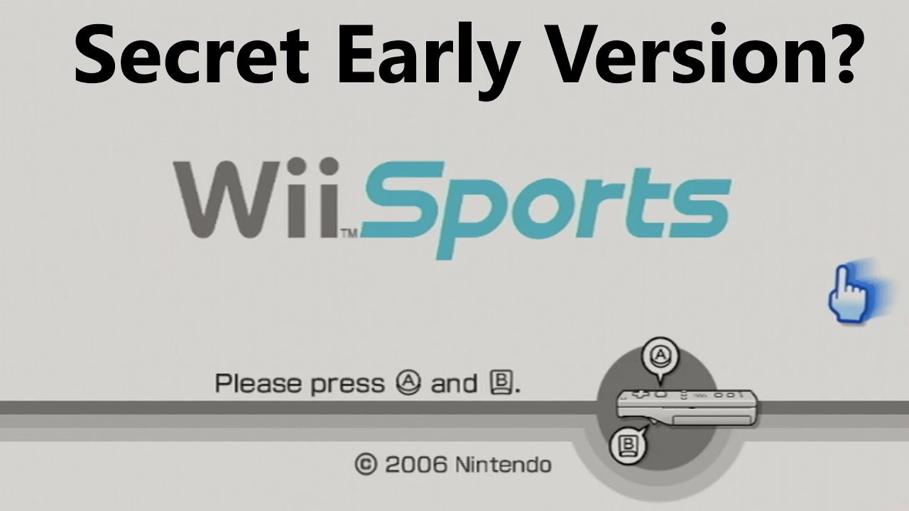 How many versions of Wii sports are there? Tipseri