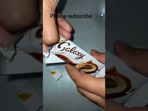 GALAXY MILK CHOCOLATE SMOOTH MILK | #SHORTS #SUBSCRIBE #ASMR