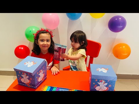 Real&chocolate challenge. Mukbang😍😋 Stay with Maryam and Mubina😍