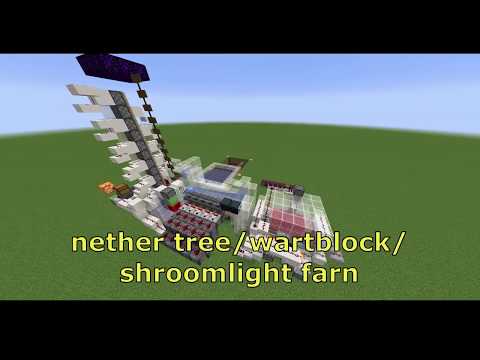 First Nether Tree Farm Concept - 1.16+