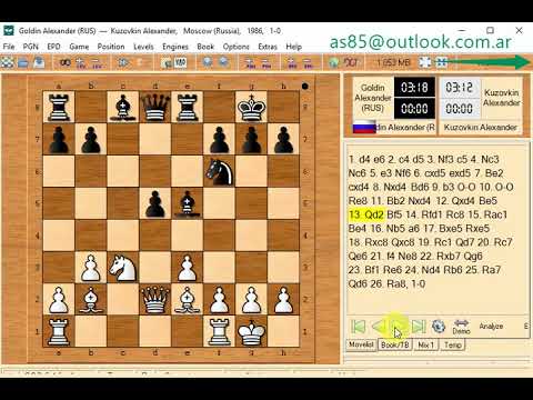 Goldin alexander and kuzovkin alexander  1986   1 0