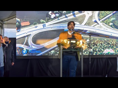 Intendente Metediera participó en inauguración de obras del acceso sur a la ciudad de Canelones