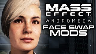MASS EFFECT ANDROMEDA: Face Swap Mods Add Alternative Looks for Squad! (Mass Effect Andromeda Mods)