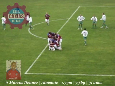 Brasileiro C 2008 - SER Caxias 3 X 0 Metropolitano - Fase 1 - Rodada 4 - GOL 2 - Marcos Denner