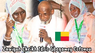Shaikha Safia Ibrahim Niass at Zawiya sheikh Idris Gbegamey Cotonou - Jam'iyatou Ansaroudeen Benin 