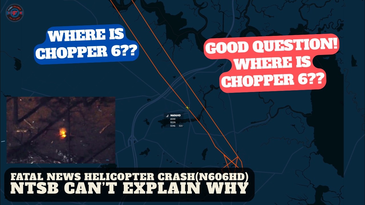 Fatal News Helicopter Crash – Cause Remains a Mystery #atcaudio